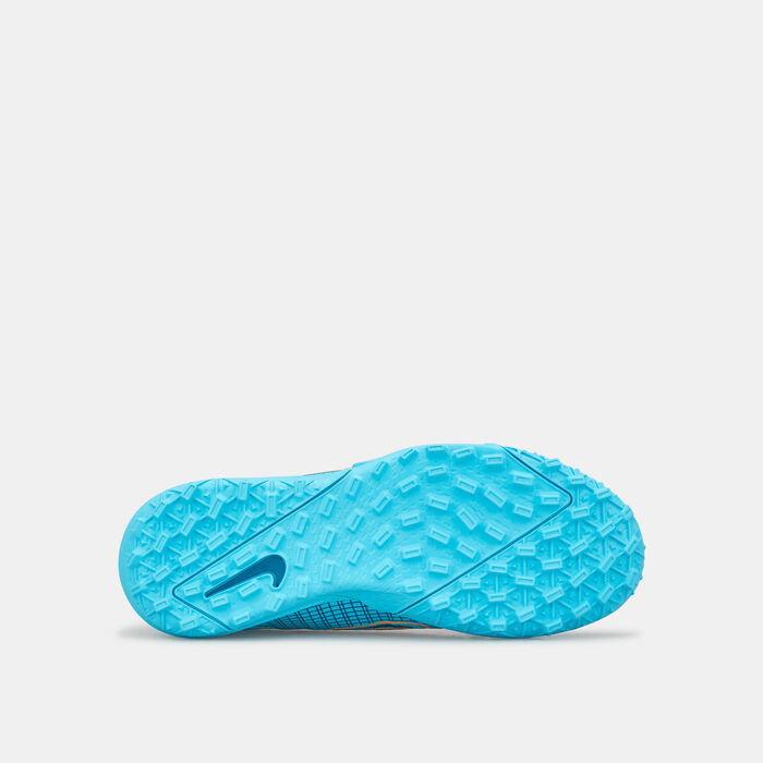 نايكي حذاء كرة القدم ميركوريال فيبور 14 اكاديمي لملاعب العشب الصناعي للاطفال أزرق image number 3