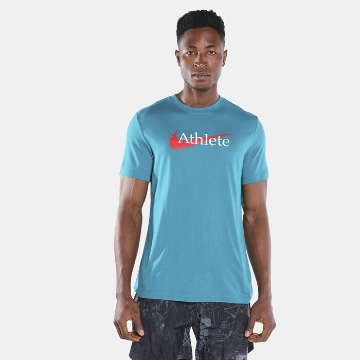 نايكي تيشيرت دراي فت أثليت DB للرجال أخضر image number 0