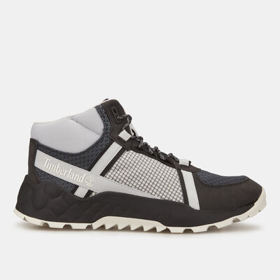 تمبرلاند حذاء سولار ويف ميد للرجال رمادي