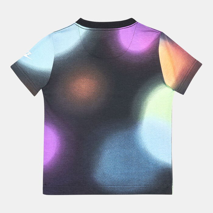 نايكي تيشيرت الومينيت برينتد للاطفال الرضع أسود image number 1