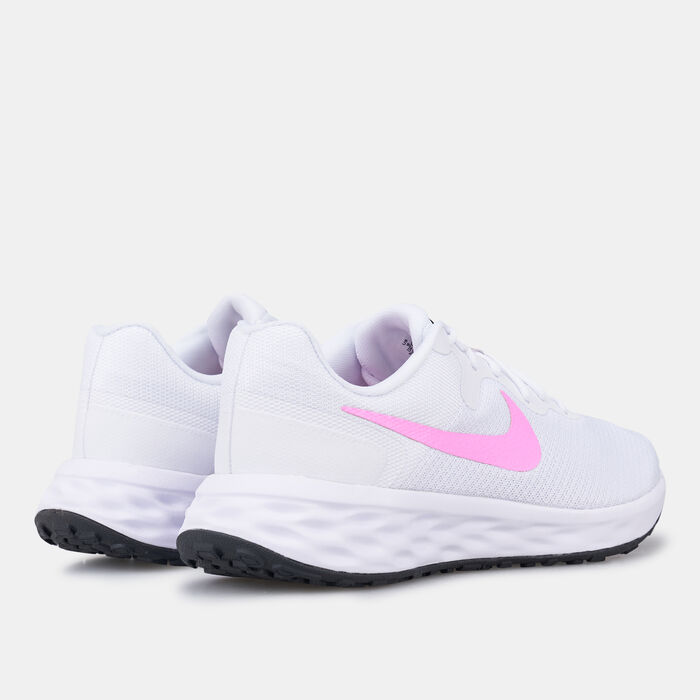 نايكي حذاء ريفولوشن 6 نيكست نيتشر للنساء أبيض image number 2