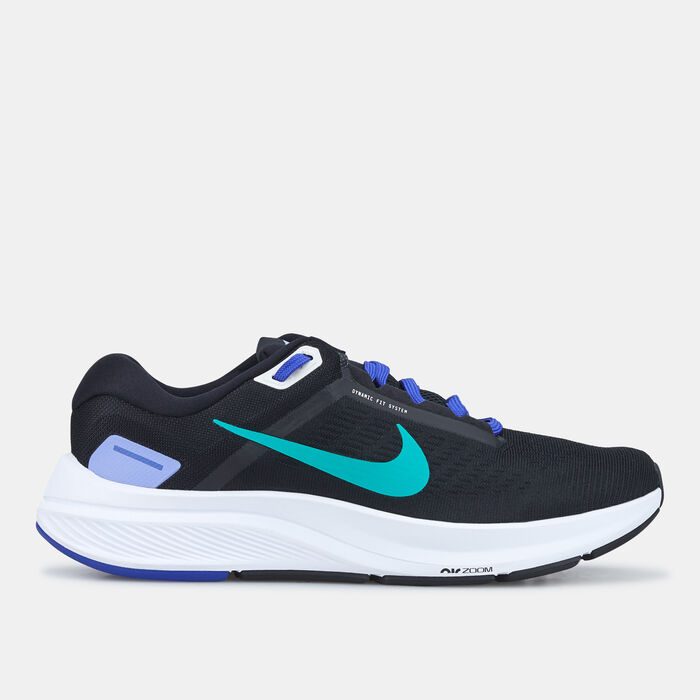 نايكي حذاء اير زوم ستركتشر 24 للنساء أسود image number 0