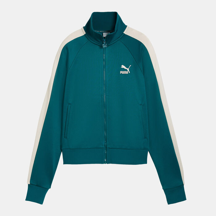 بوما جاكيت ايكونيك T7 للنساء أخضر image number 0