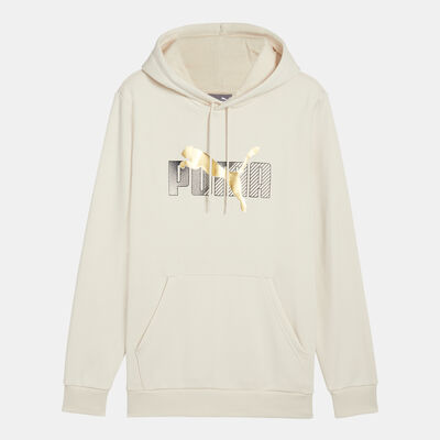 بوما هودي اسنشالز+ لوجو لاب للرجال أبيض