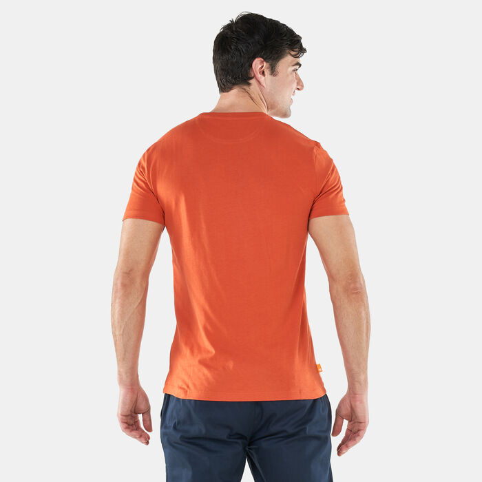 تمبرلاند تيشيرت دنستان ريفر للرجال برتقالي image number 1