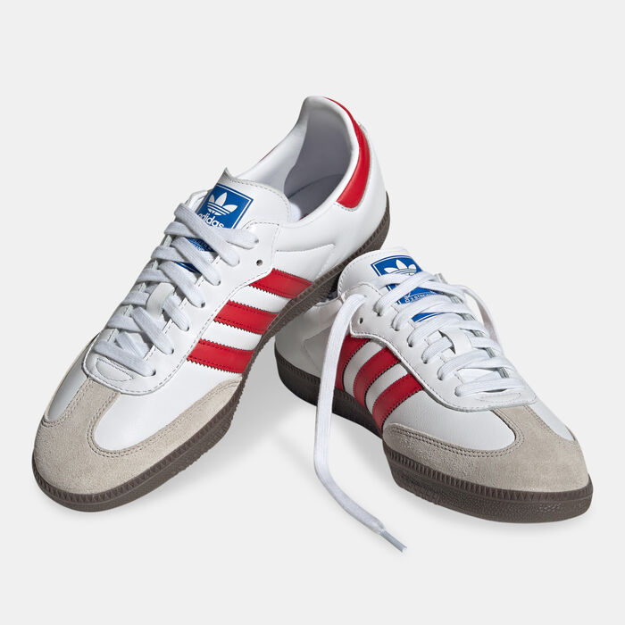 اديداس اورجينال حذاء سامبا او جي للرجال أبيض image number 1