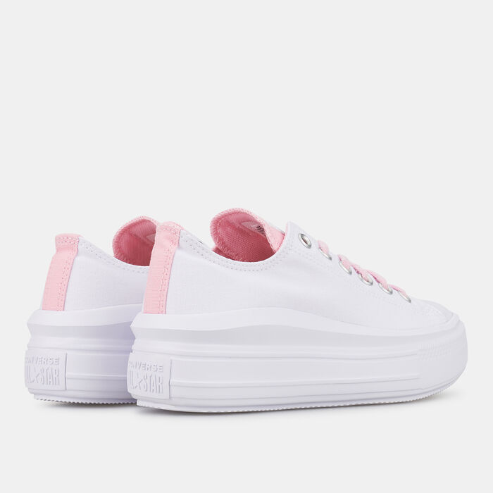 كونفرس حذاء تشاك تيلور اول ستار موف للرجال والنساء أبيض image number 2