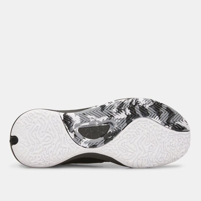 اندر ارمر حذاء كرة السلة لوكداون 6 أسود image number 4