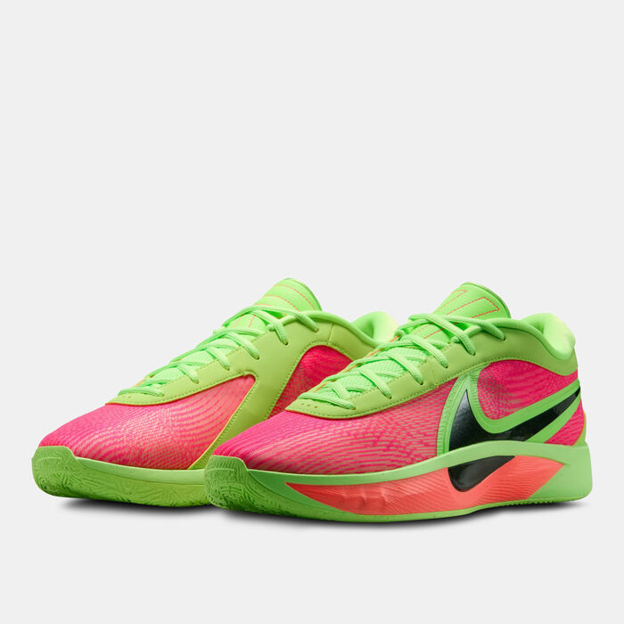 نايكي حذاء كرة السلة جيانس فريك 6 للرجال أخضر image number 1