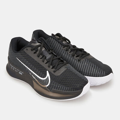 نايكي حذاء التنس كورت اير زوم فيبور 11 كلاي للنساء أسود