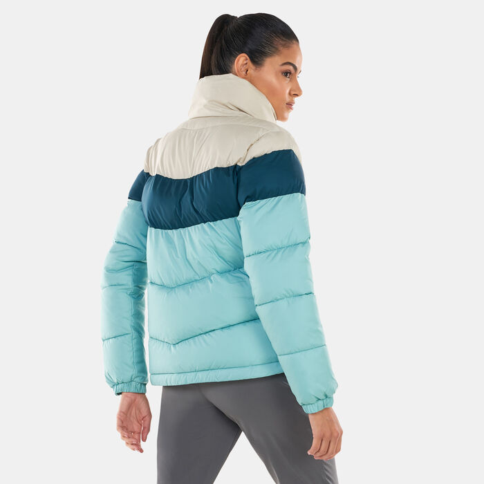 كولومبيا جاكيت بفيكت للنساء أخضر image number 1