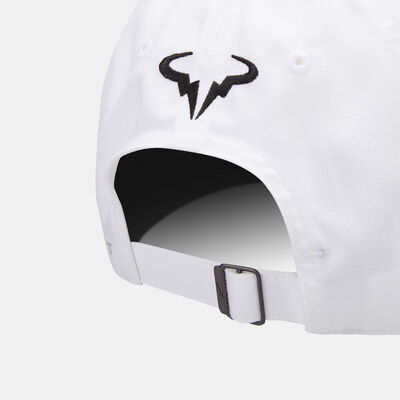 نايكي قبعة ايروبل رافا هيرتيج86 كورت أبيض