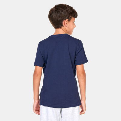 بوما تيشيرت اسنشالز تيب كامو للاطفال أزرق