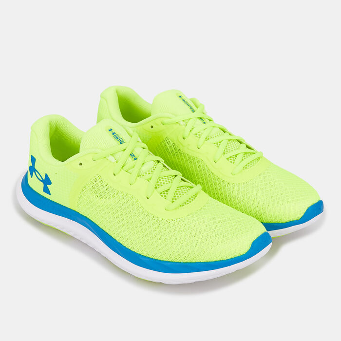 اندر ارمر حذاء UA تشارجد بريز رانينج للرجال أخضر image number 1