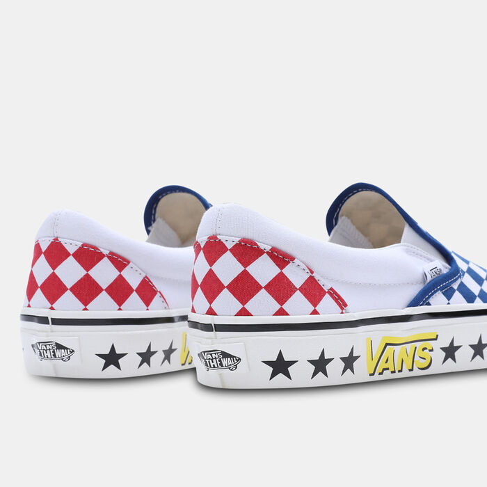 فانس حذاء كلاسيك 98 DX سليب أون للرجال والنساء أبيض image number 4