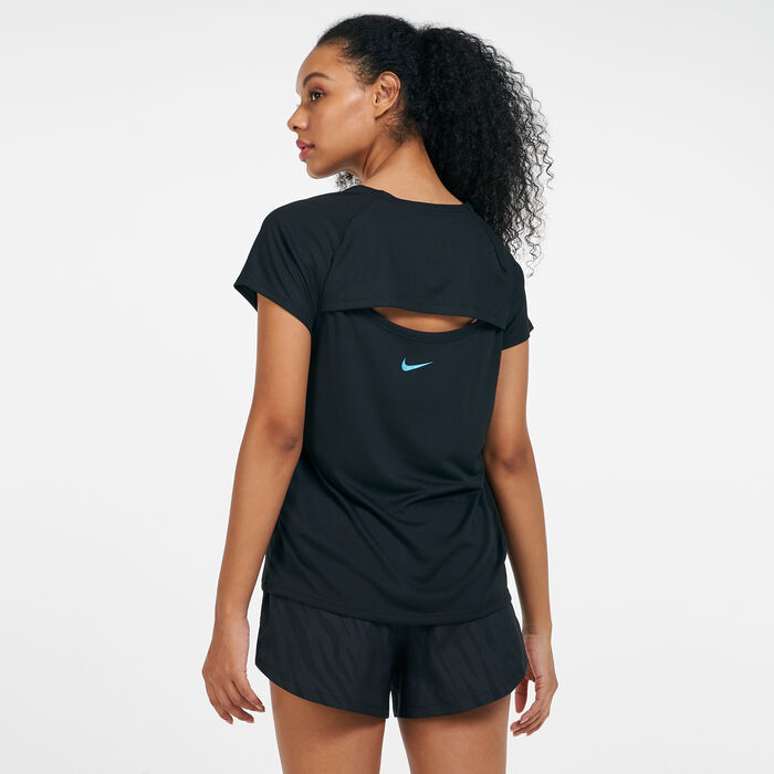 نايكي تيشيرت ايكون كلاش ميلر للنساء أسود image number 1