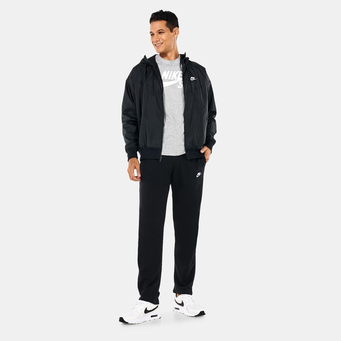 نايكي جاكيت سبورتسوير ويندرانر للرجال أسود image number 2