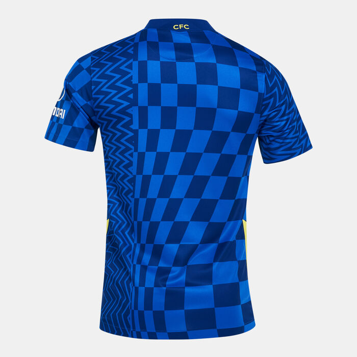 نايكي تيشيرت كرة القدم فريق تشيلسي 2021/22 ستاديوم الأساسي للرجال أزرق image number 1