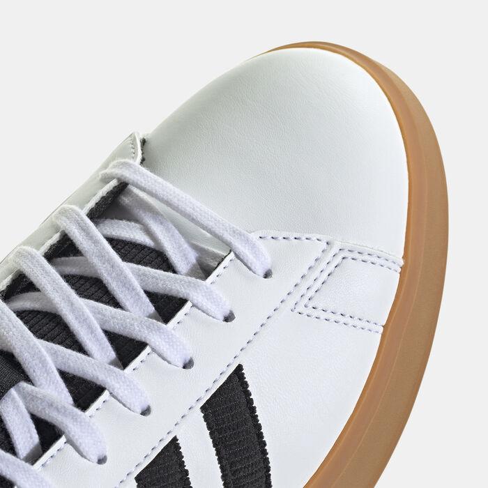 اديداس حذاء جراند كورت بيس 2.0 للرجال أبيض image number 4