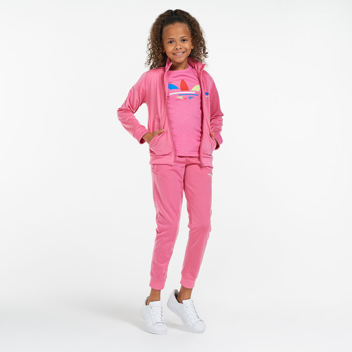 اديداس اورجينال جاكيت سبورت اديكلر للاطفال أحمر image number 2