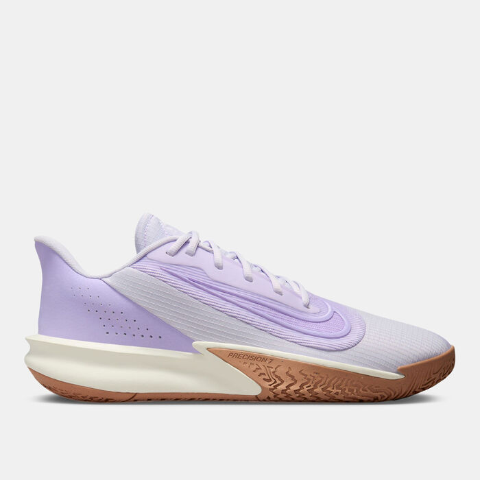 نايكي حذاء كرة السّلة بريسيجن 7 للرجال بنفسجي image number 0