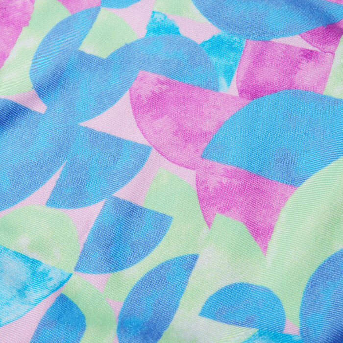 سبيدو بدلة السباحة ديجيتال برينت قطعة واحدة للاطفال أزرق image number 2