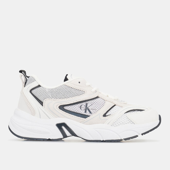 كالفن كلاين حذاء التنس ريترو للنساء أبيض image number 0