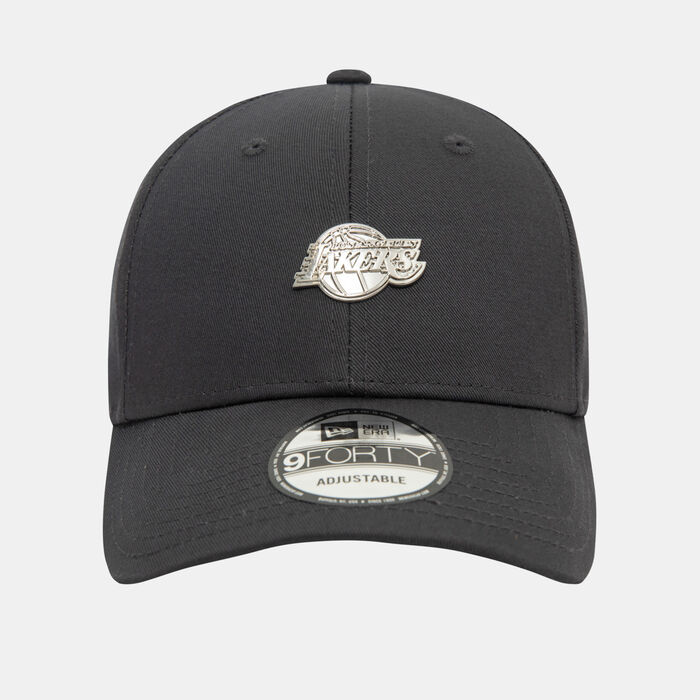 نيو ايرا قبعة ان-بي-ايه لوس انجلوس ليكرز ميتاليك بين 9فورتي للرجال رمادي image number 0