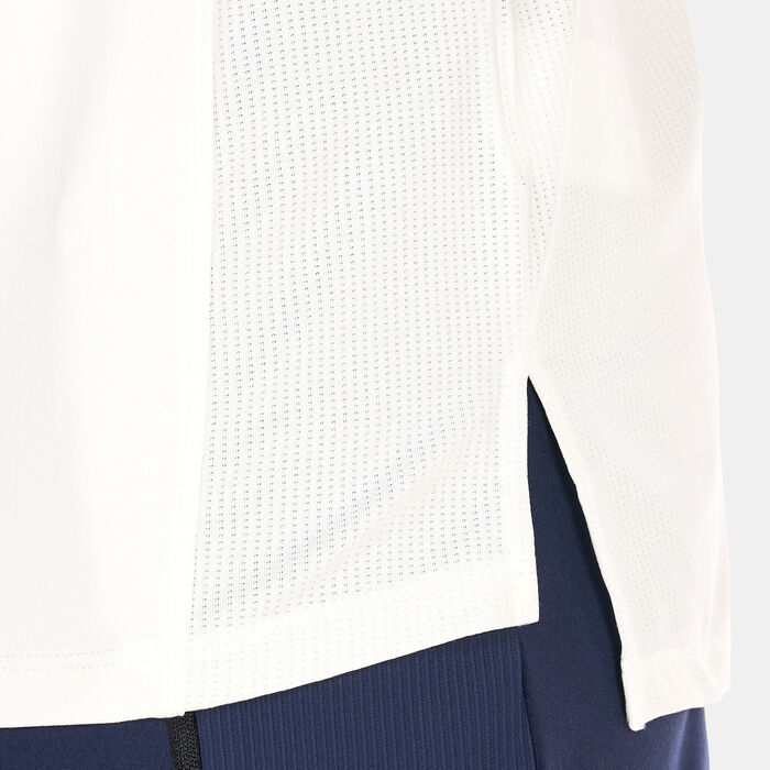 سكوات وولف تيشيرت التمرين كور ايروتك تانك للرجال أبيض image number 3