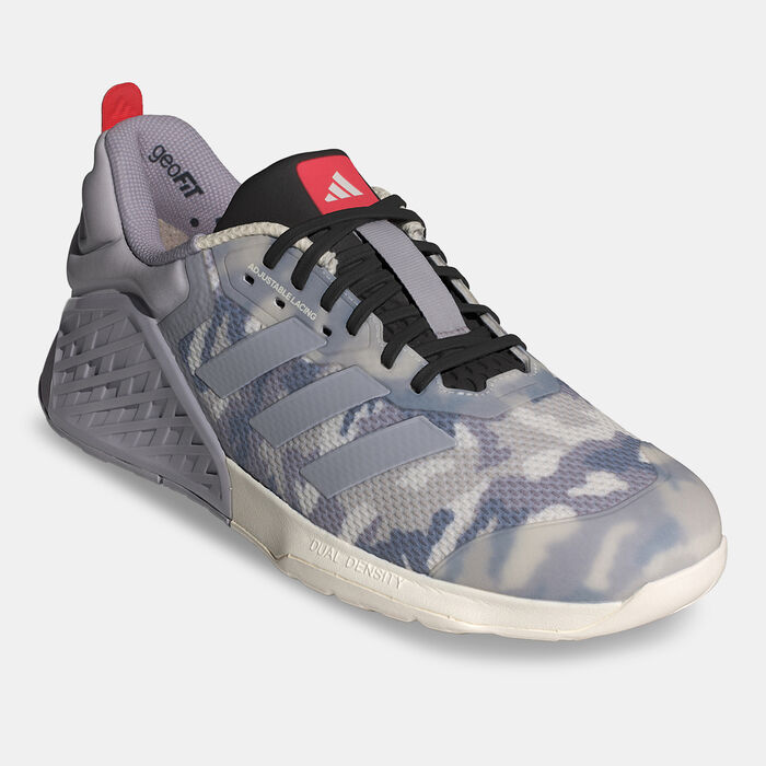 اديداس حذاء دروبسيت 3 GFX للرجال رمادي image number 1