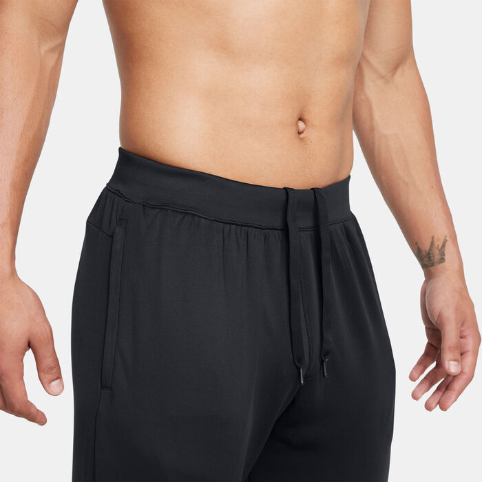 اندر ارمر بنطال كاري ترافيل للرجال أسود image number 4