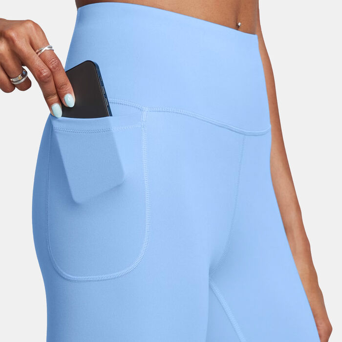 اندر ارمر ليقنز التمرين موشن للنساء أزرق image number 3