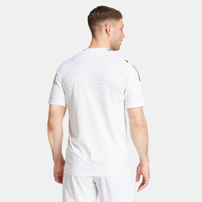 اديداس تيشيرت كرة القدم ريال مدريد اوثنتك الأساسي للرجال - 2024/25 أبيض