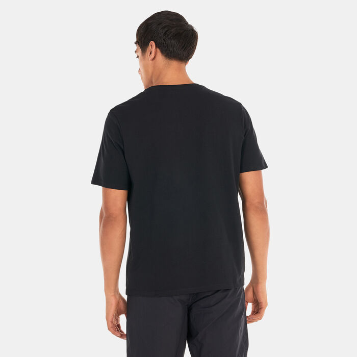 تمبرلاند تيشيرت هيفيويت ووفن بادج اوثنتك للرجال أسود image number 1