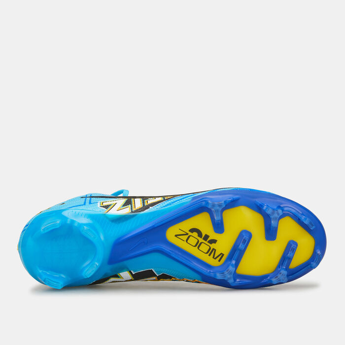 نايكي حذاء كرة القدم زووم سوبرفلاي 9 ايليت KM لملاعب العشب الطبيعي للرجال أزرق image number 4