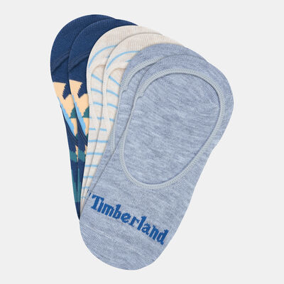 تمبرلاند جوارب تروبيكس نو-شو للنساء (3 أزواج) أزرق