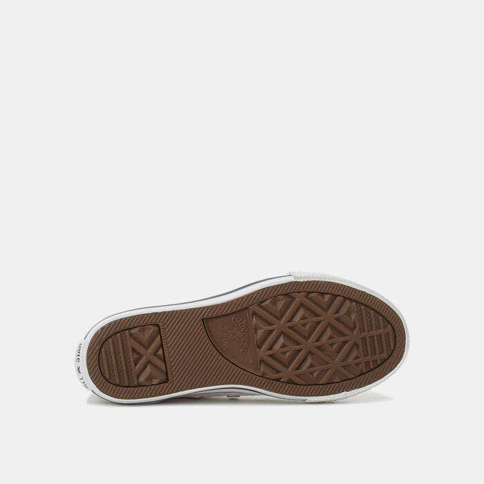 كونفرس حذاء تشاك تيلور أول ستار للاطفال الصغار (للأولاد والبنات) أبيض image number 3