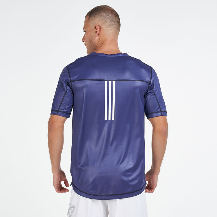 اديداس تيشيرت فور ذا اوشينز برايمبلو للرجال فضي image number 1