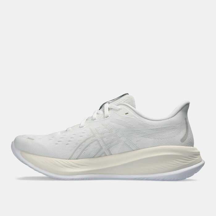 اسيكس حذاء الجري جل كيوميولس 26 للرجال أبيض image number 4