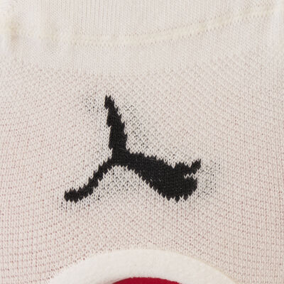 بوما جوارب فوتي للرجال (مجموعة من 3 أزواج) أبيض