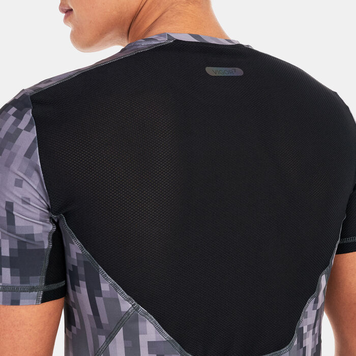 اي ايه 7 امبوريو ارماني تيشيرت فيغر7 للرجال رمادي image number 3