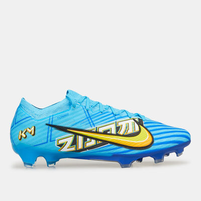 نايكي حذاء كرة القدم زووم ميركيوريال فيبور 15 ايليت كي ام لملاعب العُشب الطبيعي للرجال أزرق