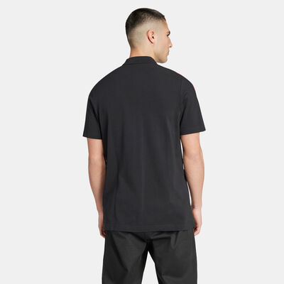 اديداس تيشيرت بولو مانشستر يونايتد DNA للرجال أسود