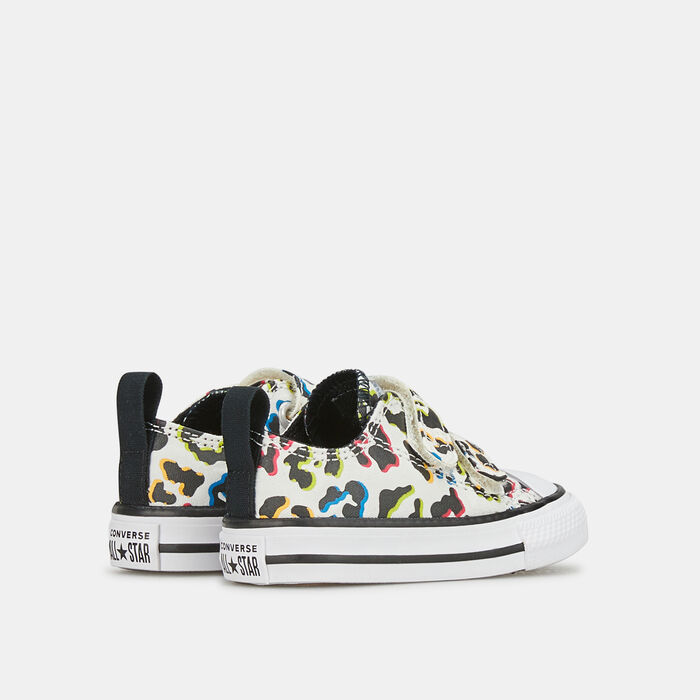 كونفرس حذاء تشاك تايلور اول ستار للاطفال (للأولاد والبنات) أبيض image number 2