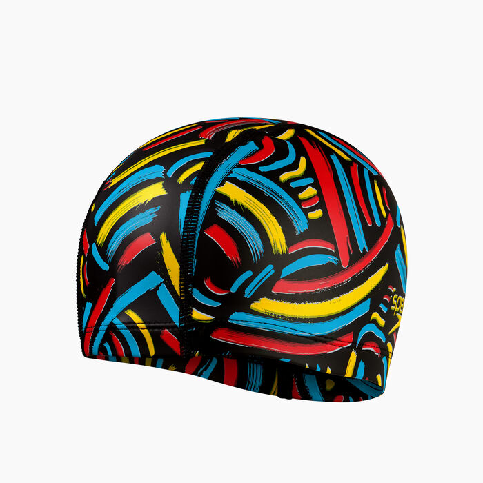 سبيدو قبعة السباحة برينتد بيس للاطفال متعدد image number 1