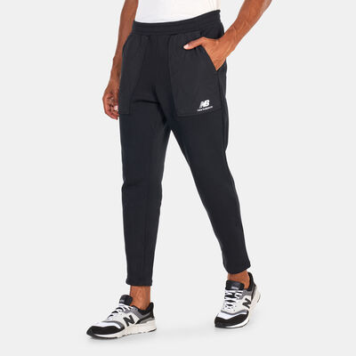 نيو بالانس بنطال اثليتكس كويلتد فليس للرجال أسود