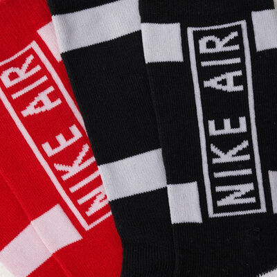 نايكي جوارب كوشند كرو للاطفال الصغار (زوجان) أحمر