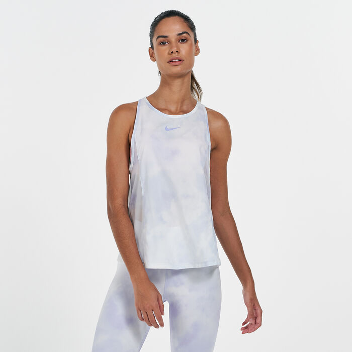 نايكي تيشيرت ايكون كلاش سليك بلا أكمام للنساء بنفسجي image number 0