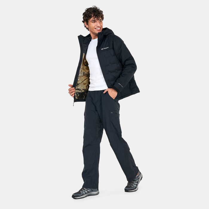 كولومبيا جاكيت جراند-تراك II داون هودد للرجال أسود image number 2