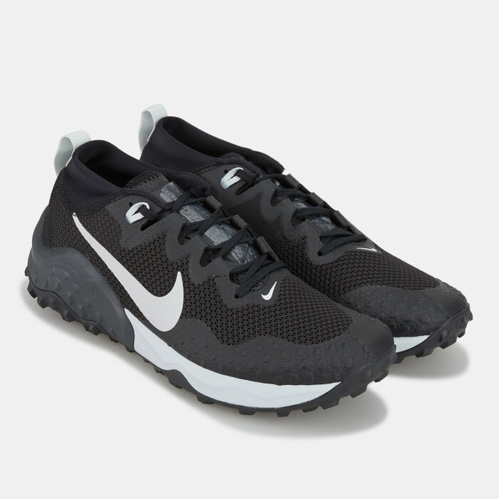 نايكي حذاء الجري وايلدهورس 7 تريل للرجال أسود image number 2